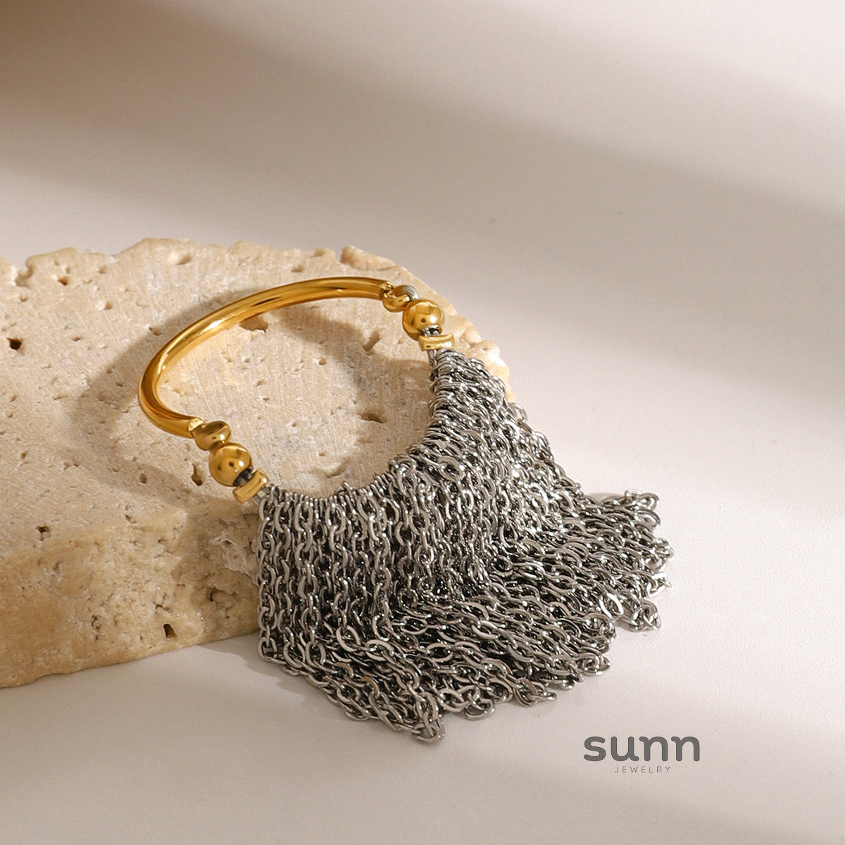 Yuridia Contrast Steel Ring [GEPOOL07]