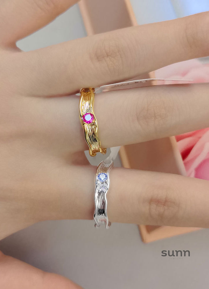 Yuritzi Lava Statement Ring [N0C7G3X8]