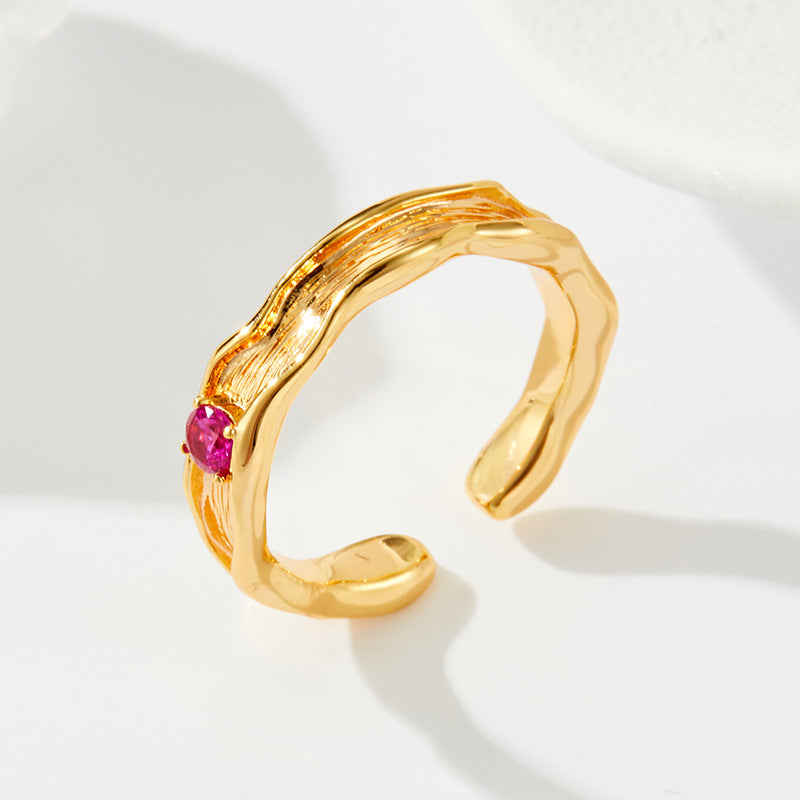 Yuritzi Lava Statement Ring [ABA3QKP6]