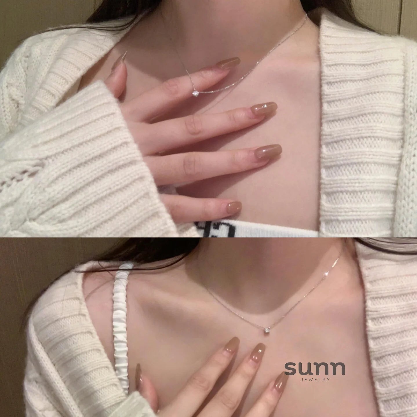 Yvonne Dainty Star Necklace