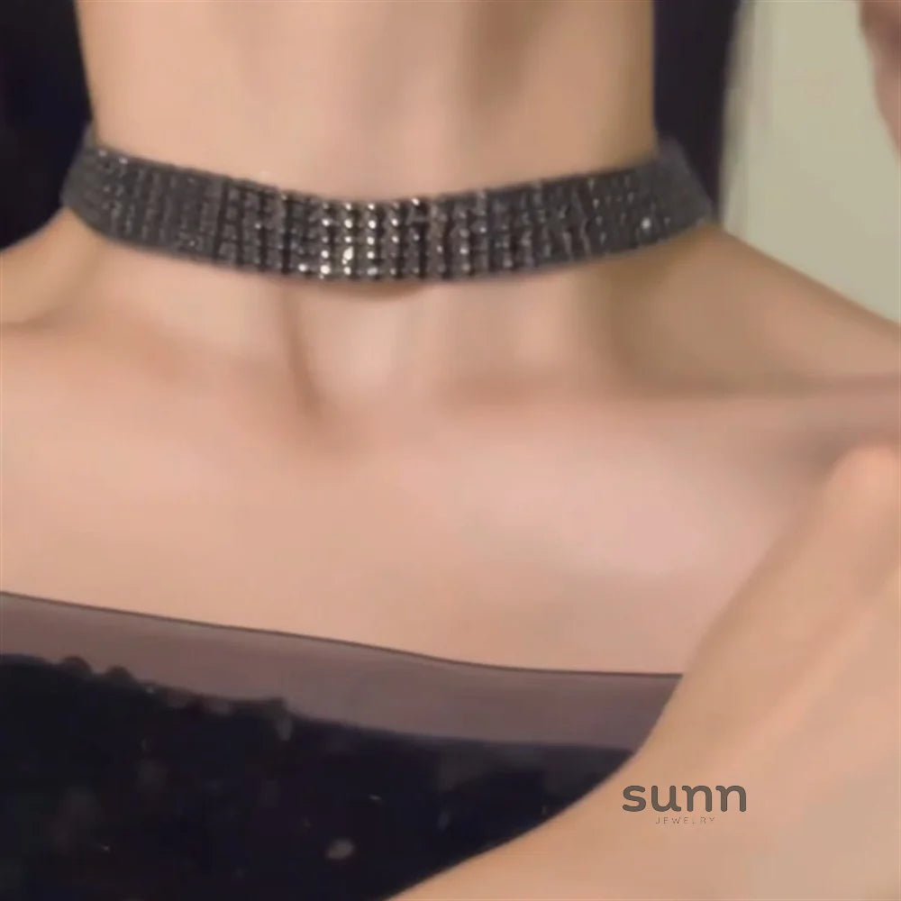 Yzabella Crystal Choker Necklace