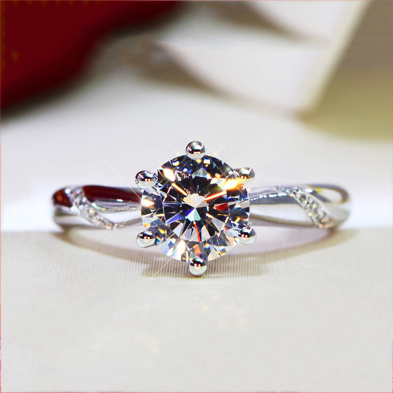 Zahara Classic Solitaire Ring [WI12CSBP]