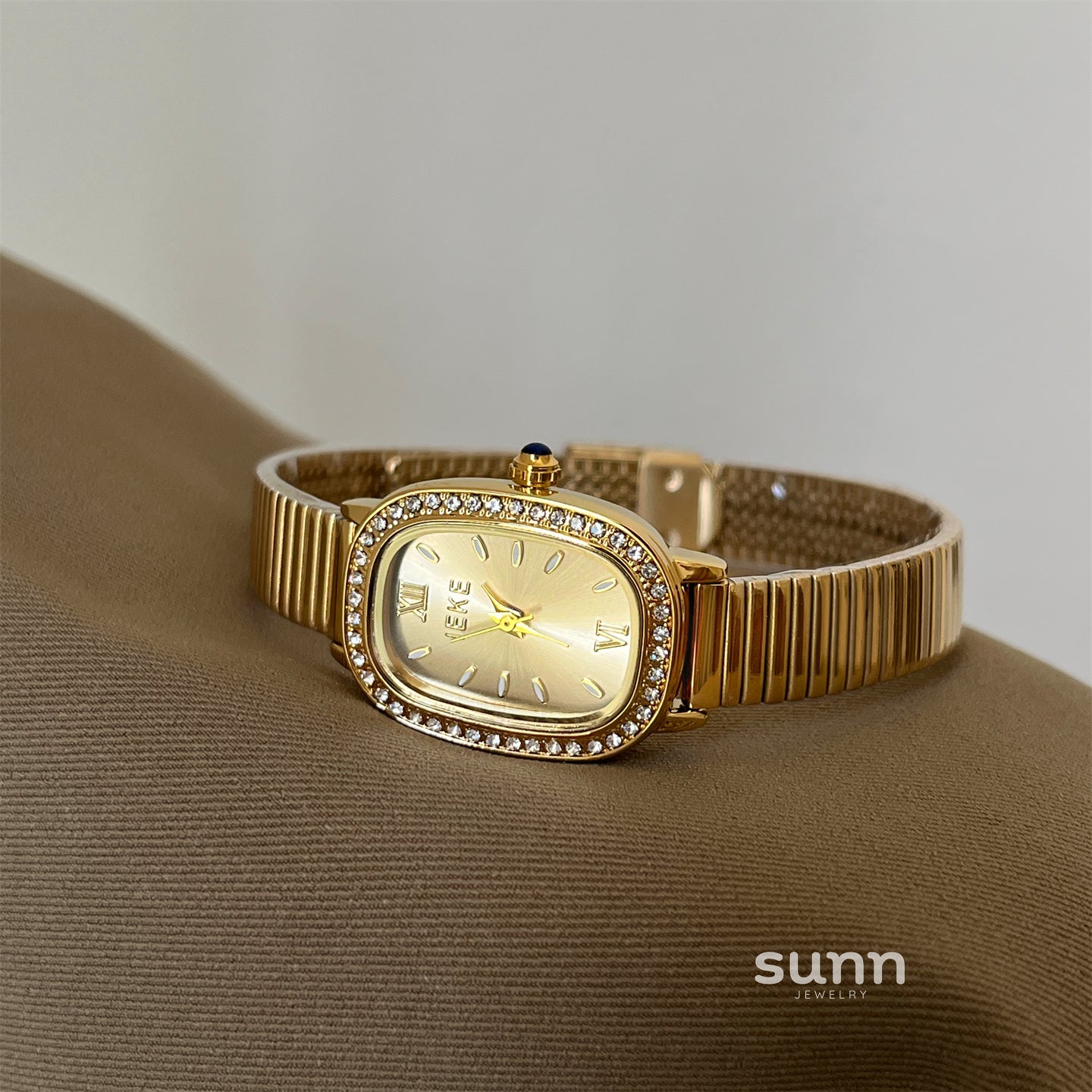 Zahraa Vintage Inlaid Watch [ZVUOXCQO]