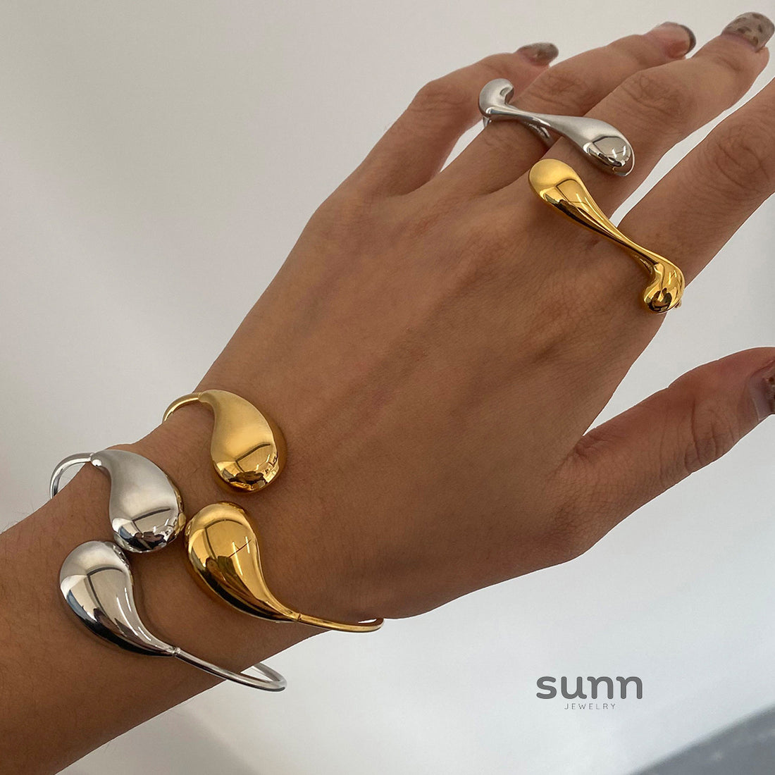 Zahraa Water Drop Jewelry Collection [BUEK1JQM]