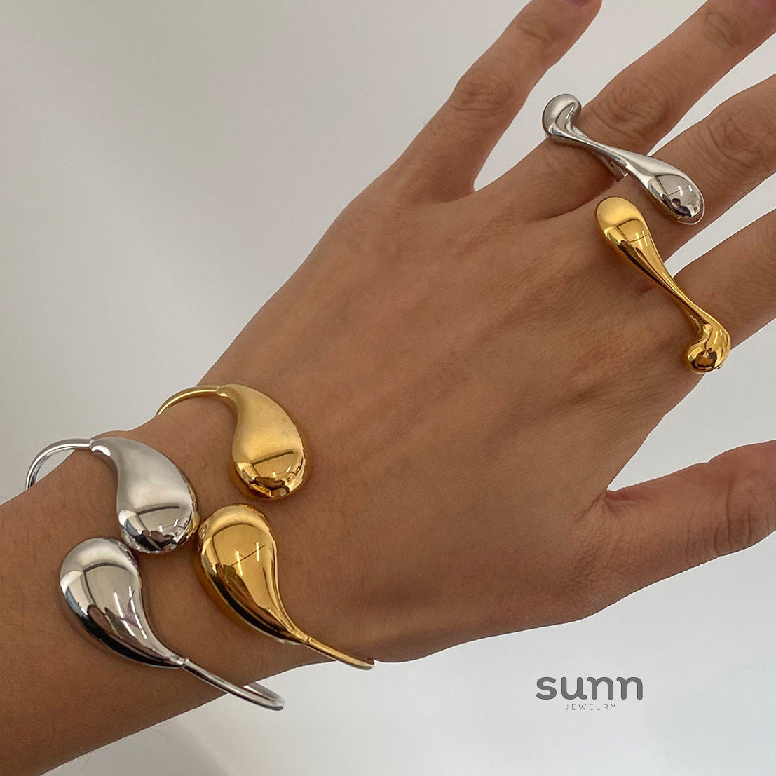 Zahraa Water Drop Jewelry Collection [VZFZFA07]