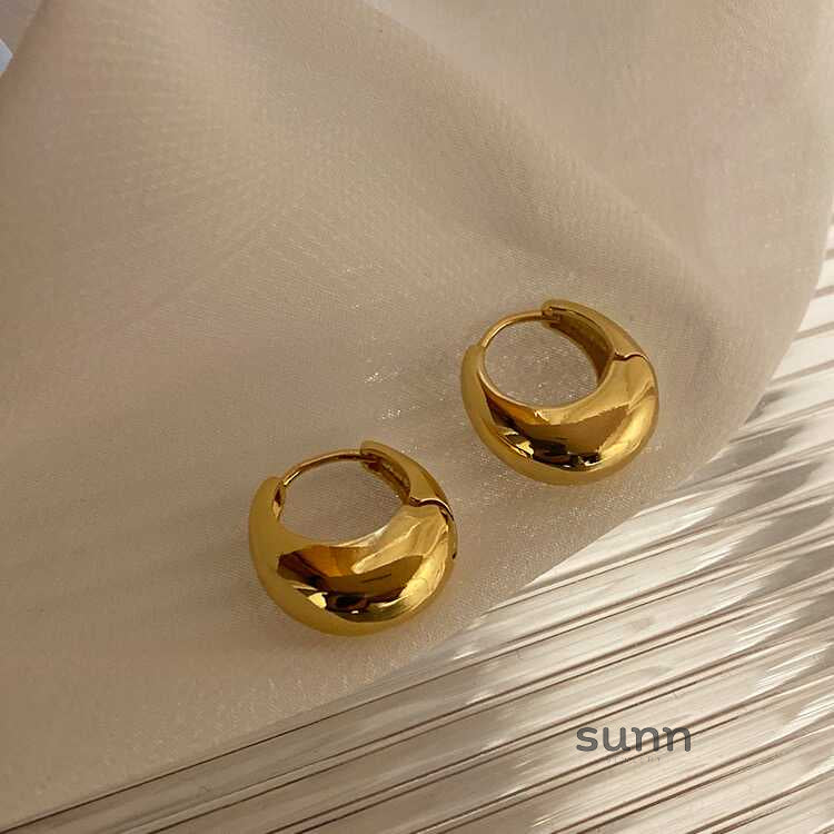 Zaidee Sleek U-Shaped Hoops [HARH0YYN]