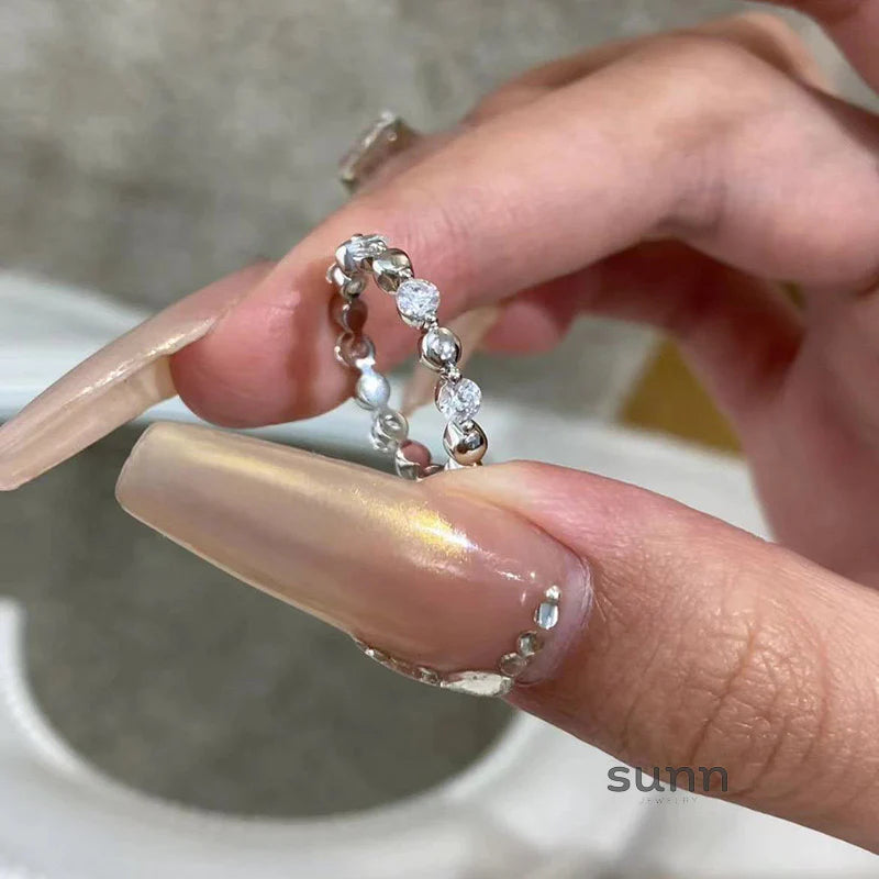 Zailey Pave Stacking Ring