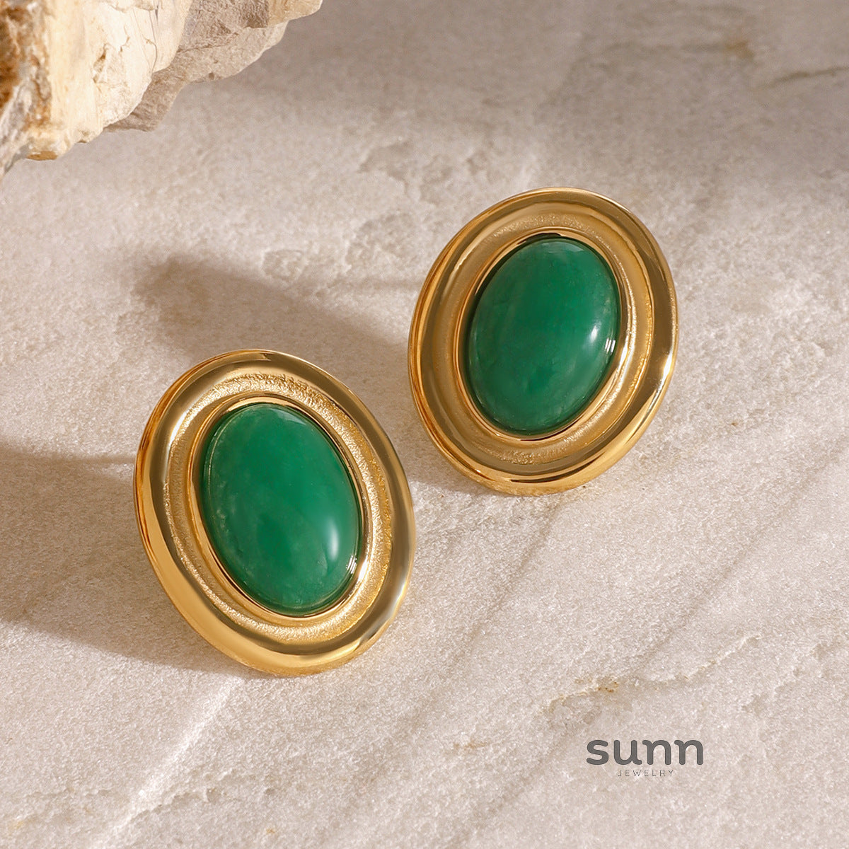 Zaire Agate Pendant Jewelry Set [KJAGHTW8]