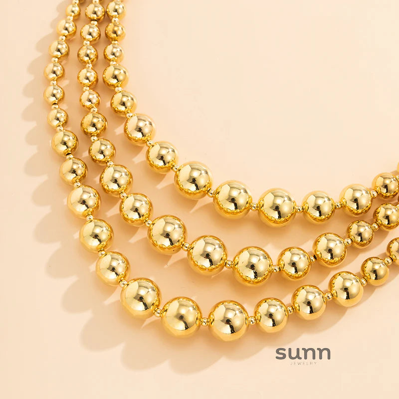 Zaire Layered Chain Necklace