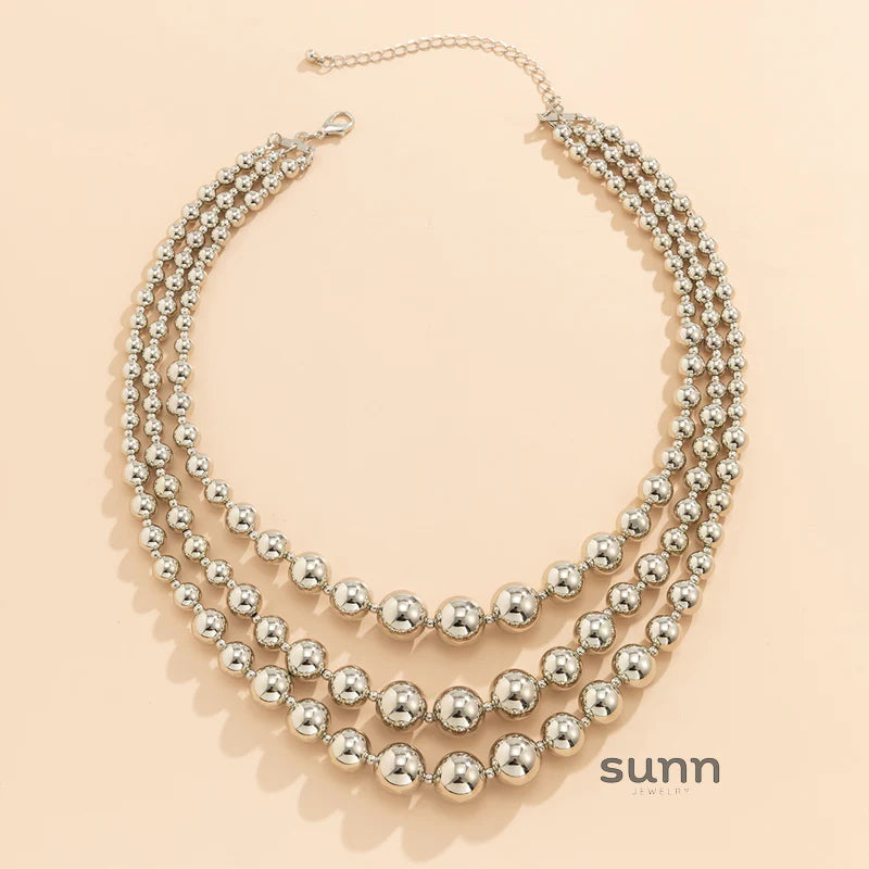 Zaire Layered Chain Necklace