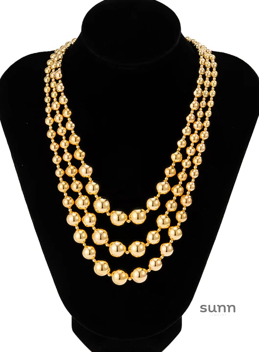 Zaire Layered Chain Necklace