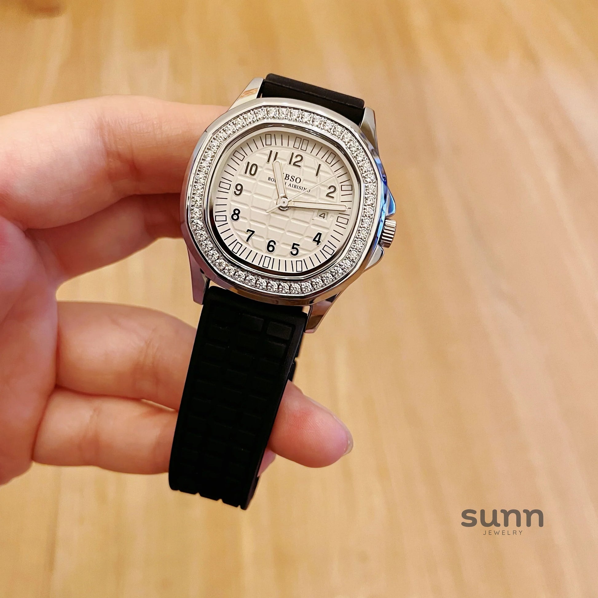 Zaire Square Crystal Watch