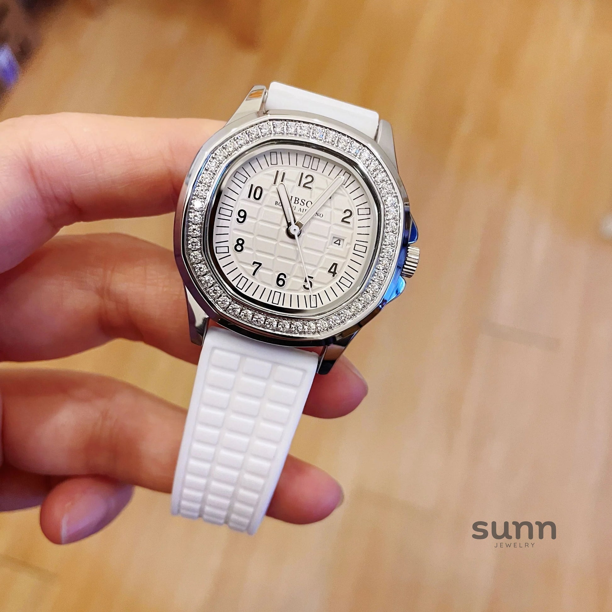 Zaire Square Crystal Watch