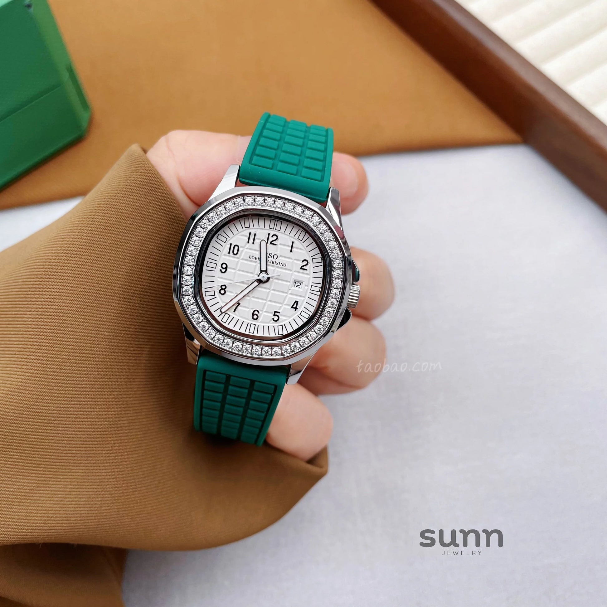 Zaire Square Crystal Watch
