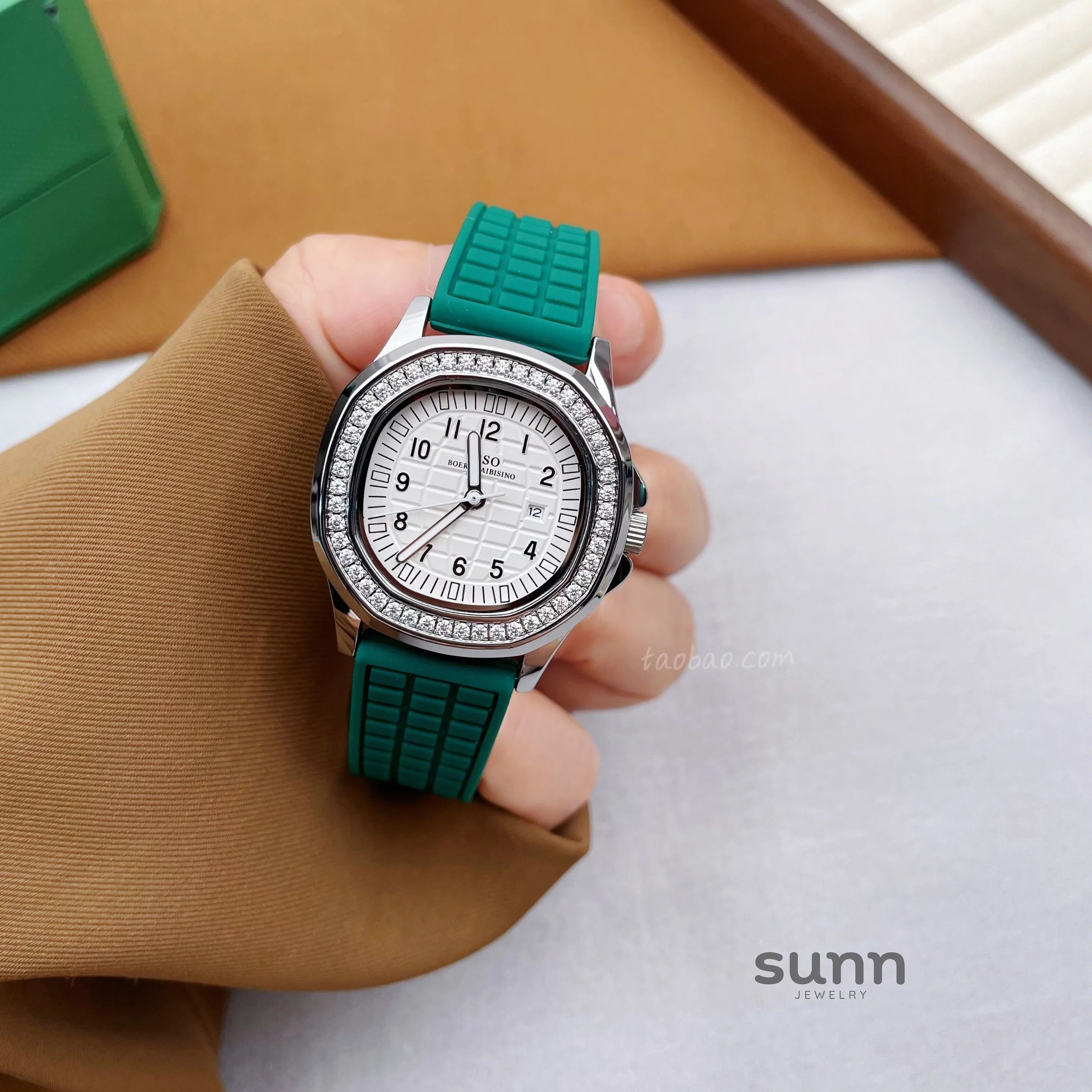 Zaire Square Crystal Watch