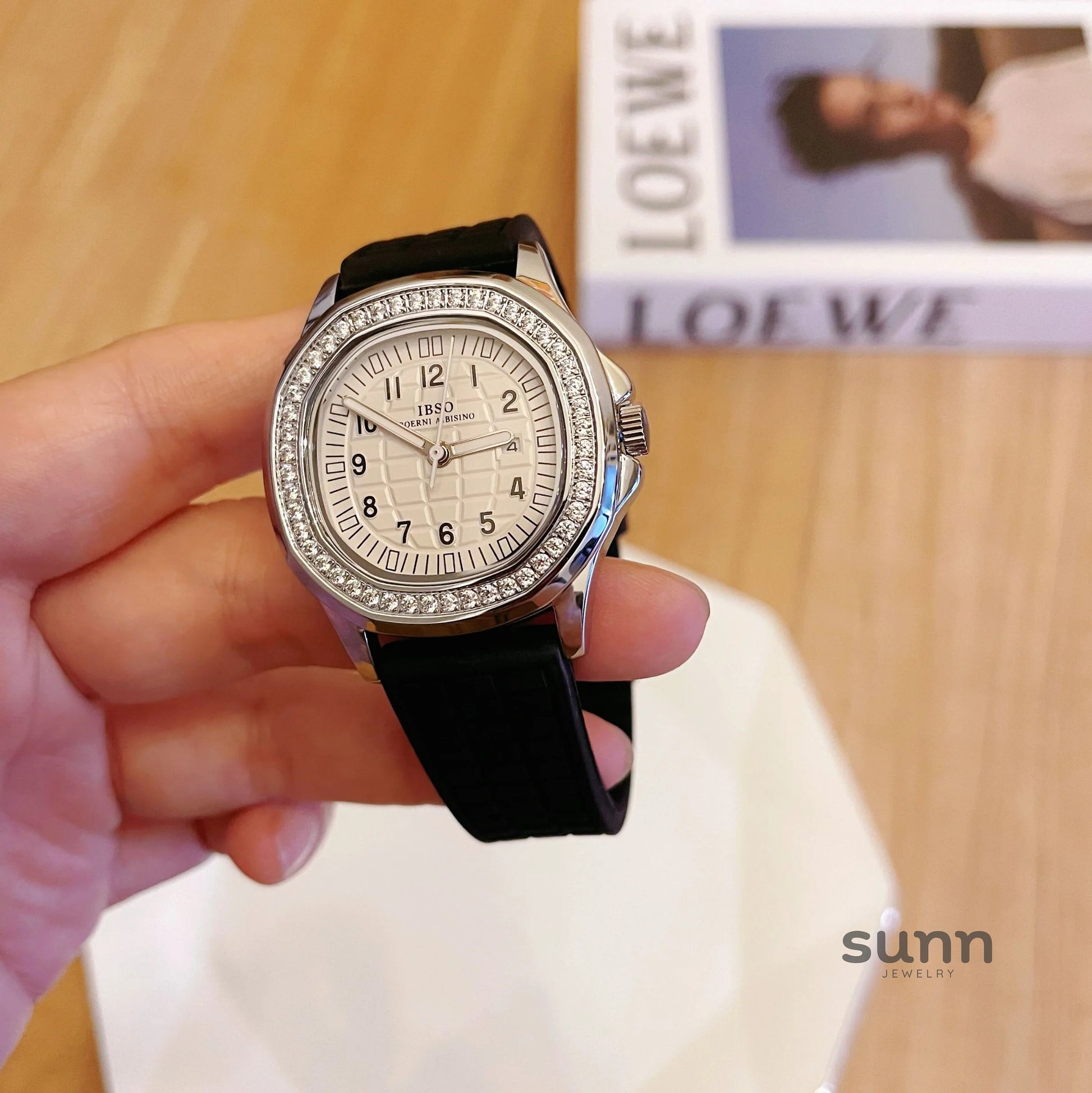 Zaire Square Crystal Watch