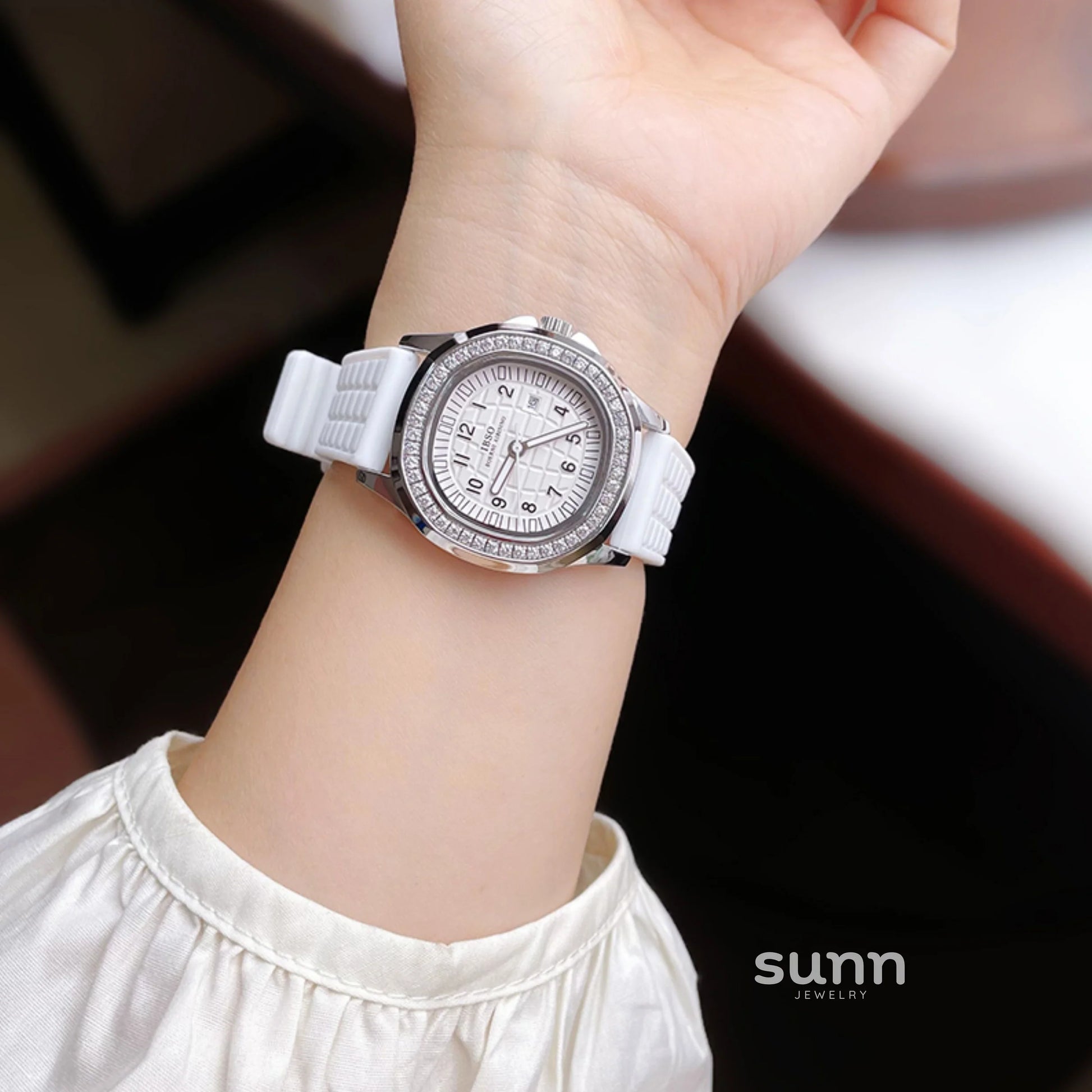 Zaire Square Crystal Watch