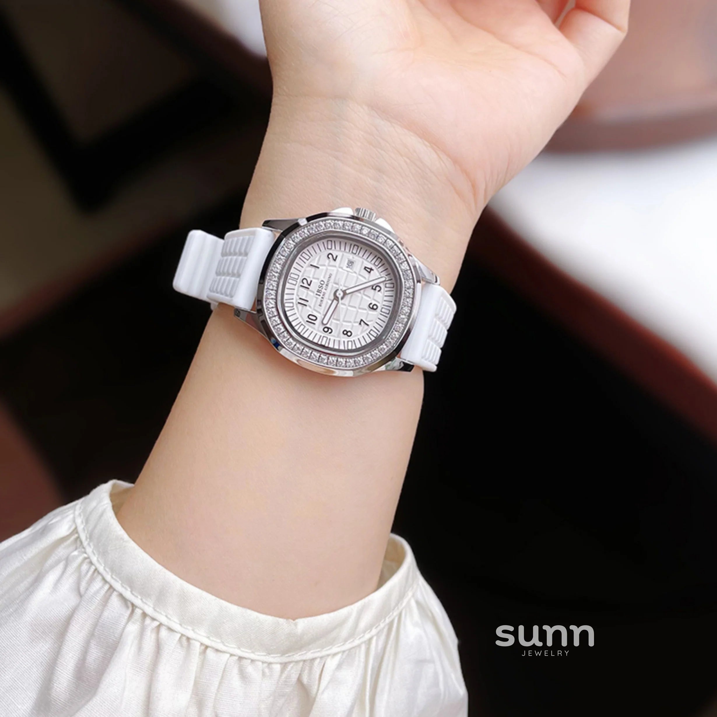 Zaire Square Crystal Watch