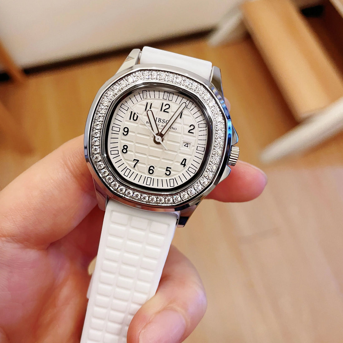 Zaire Square Crystal Watch