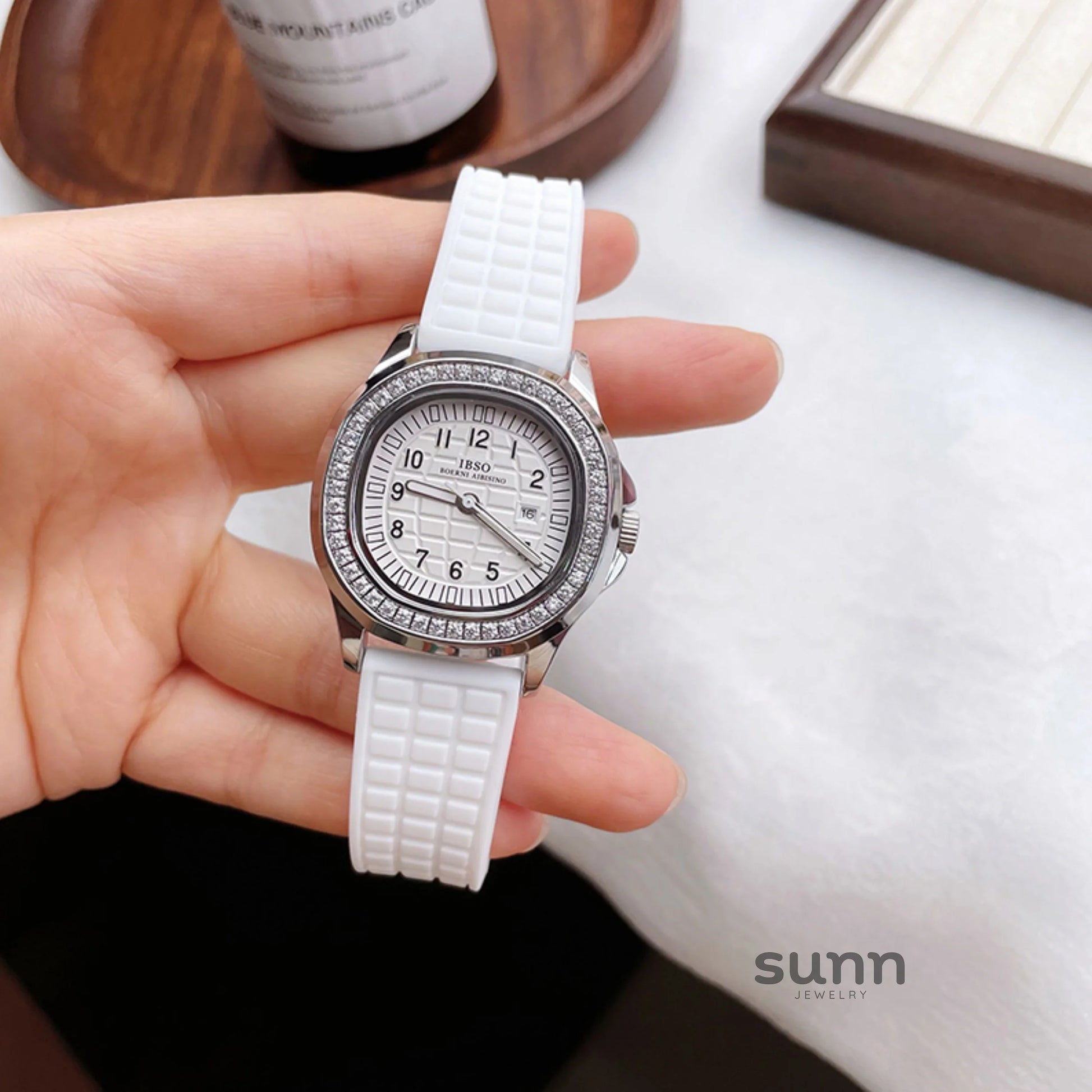 Zaire Square Crystal Watch