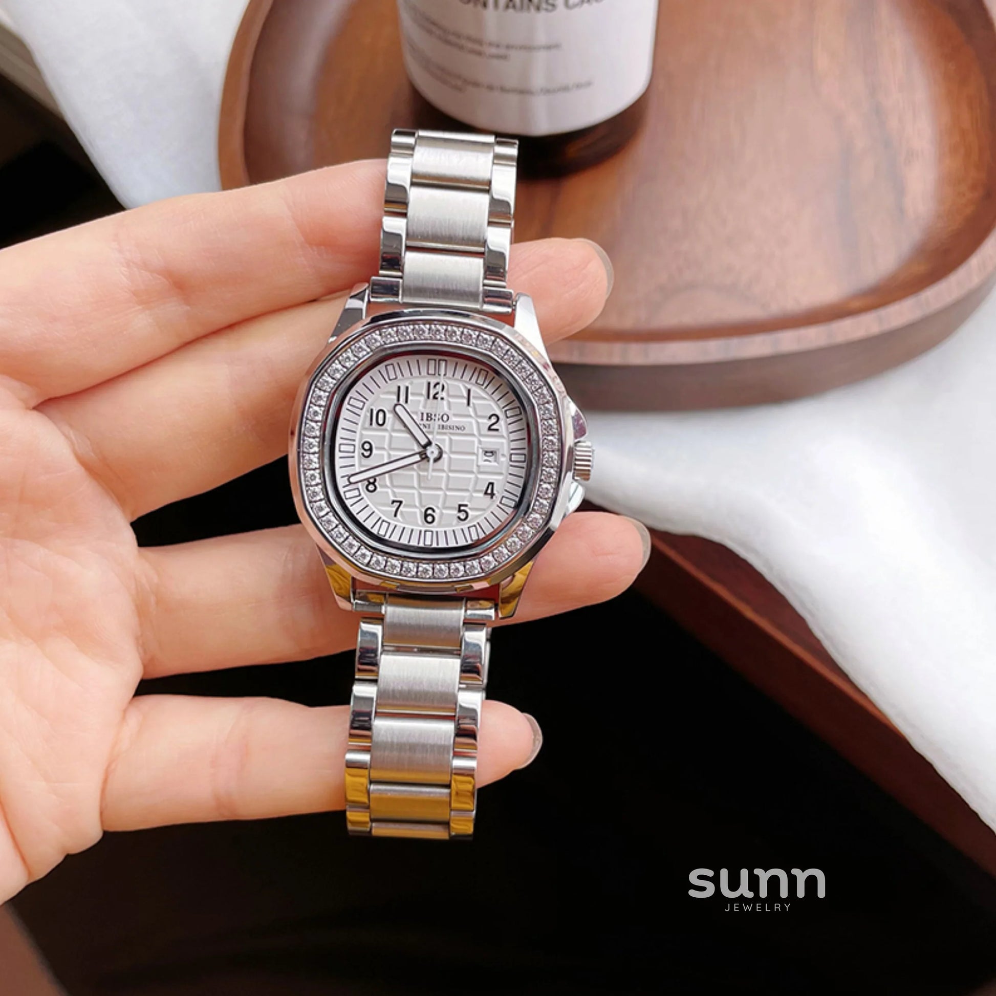 Zaire Square Crystal Watch