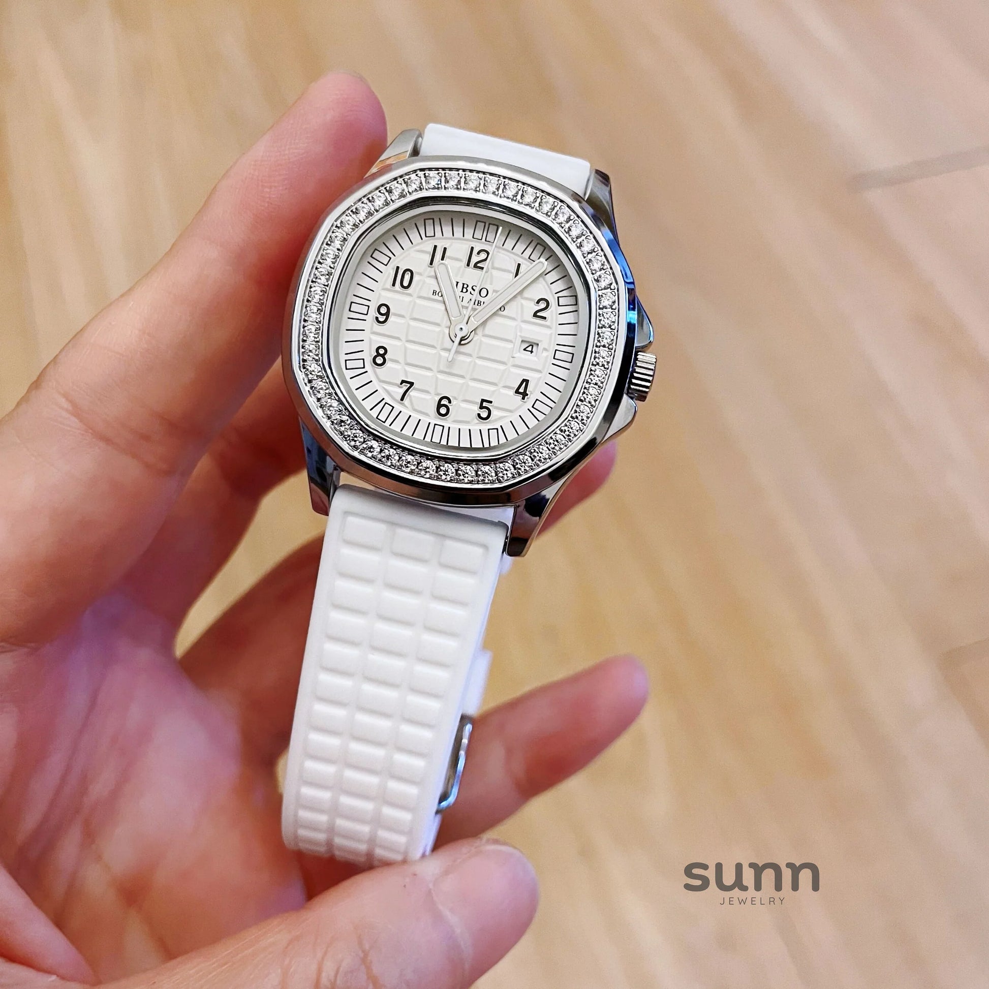 Zaire Square Crystal Watch