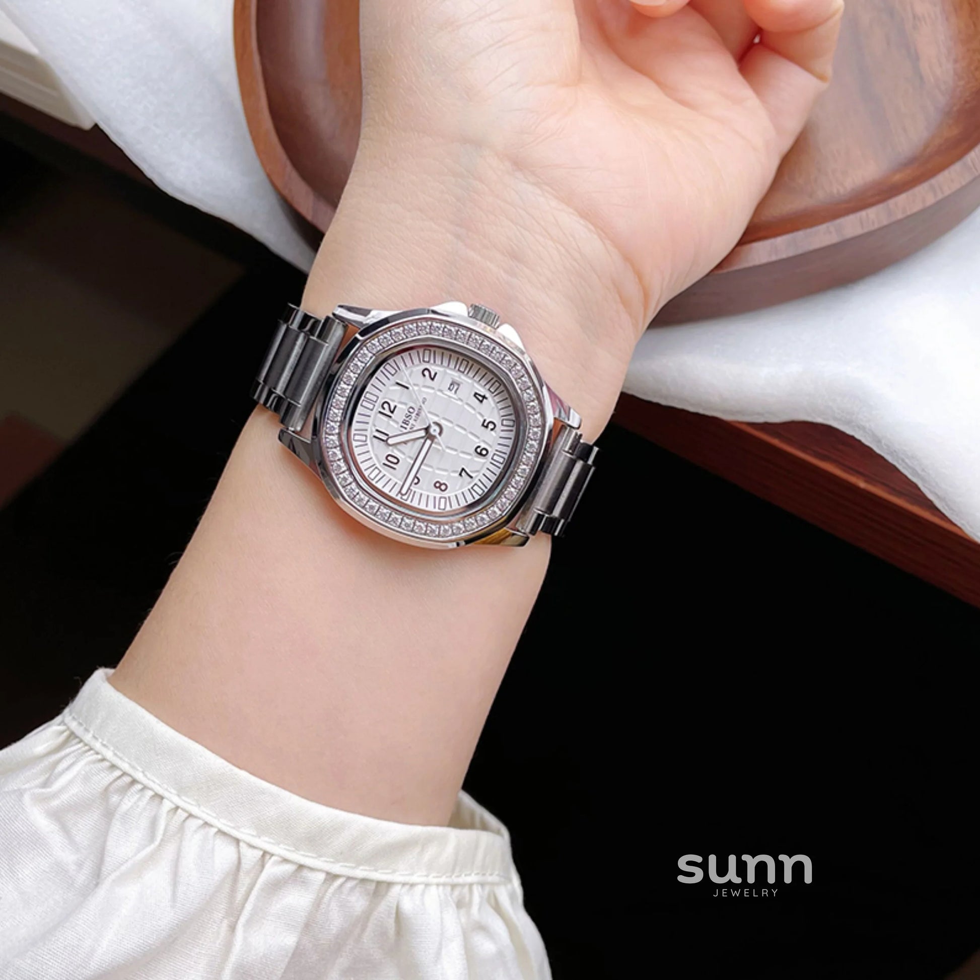 Zaire Square Crystal Watch