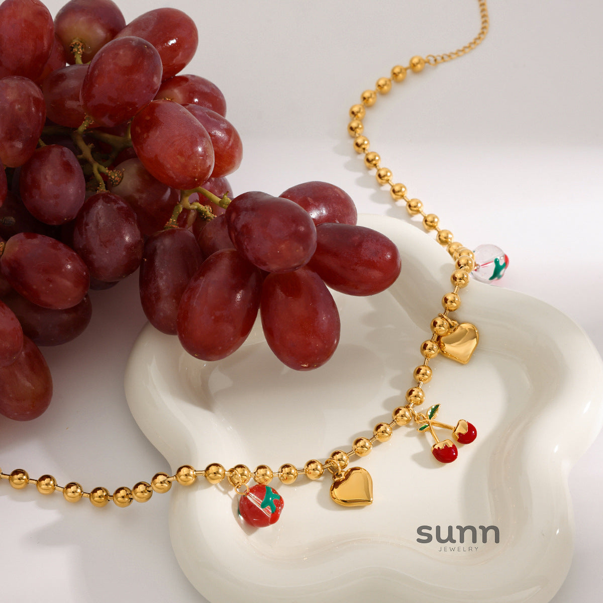 Zakia Fruit Charm Jewelry [ZIXUQVXQ]