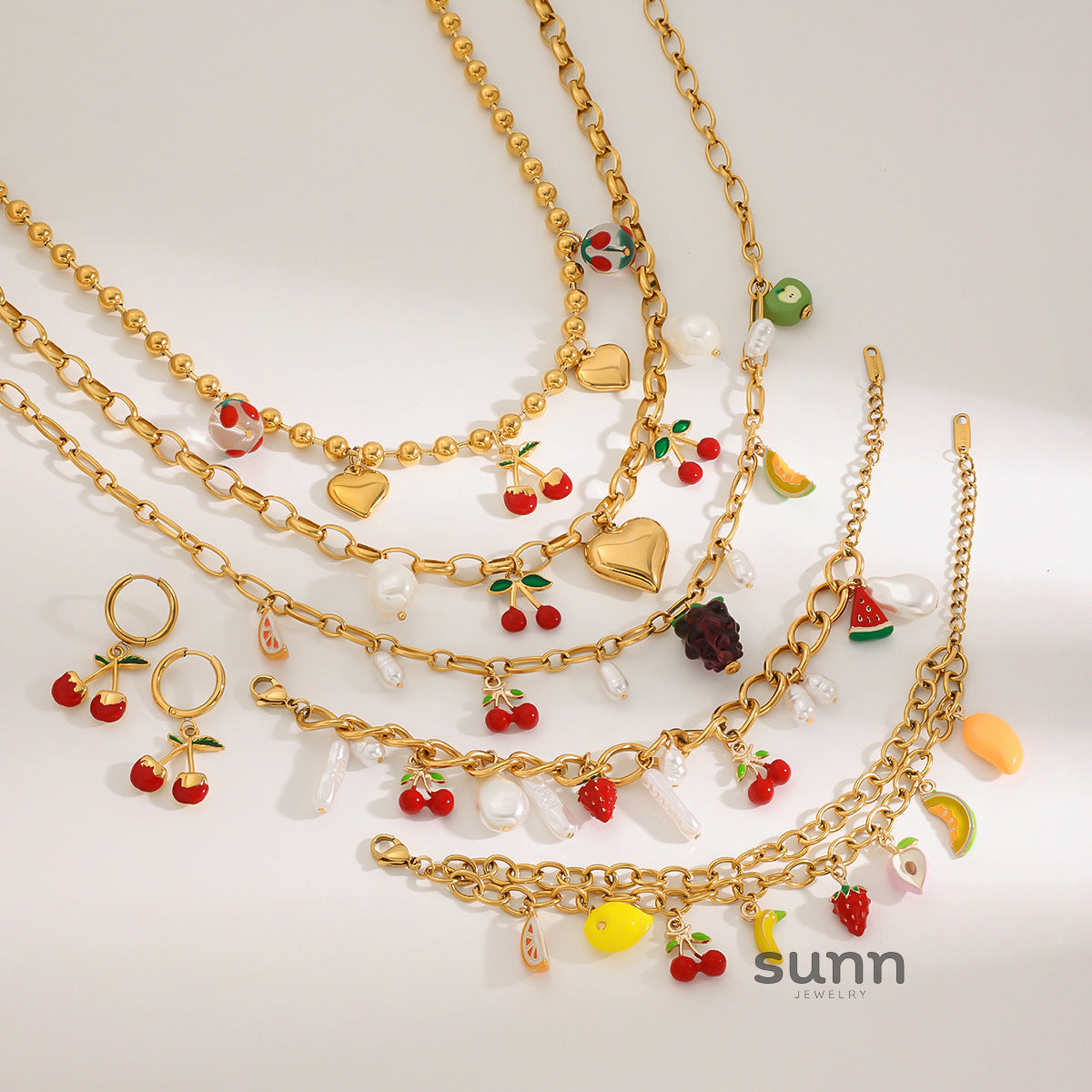 Zakia Fruit Charm Jewelry [D80T8PSH]