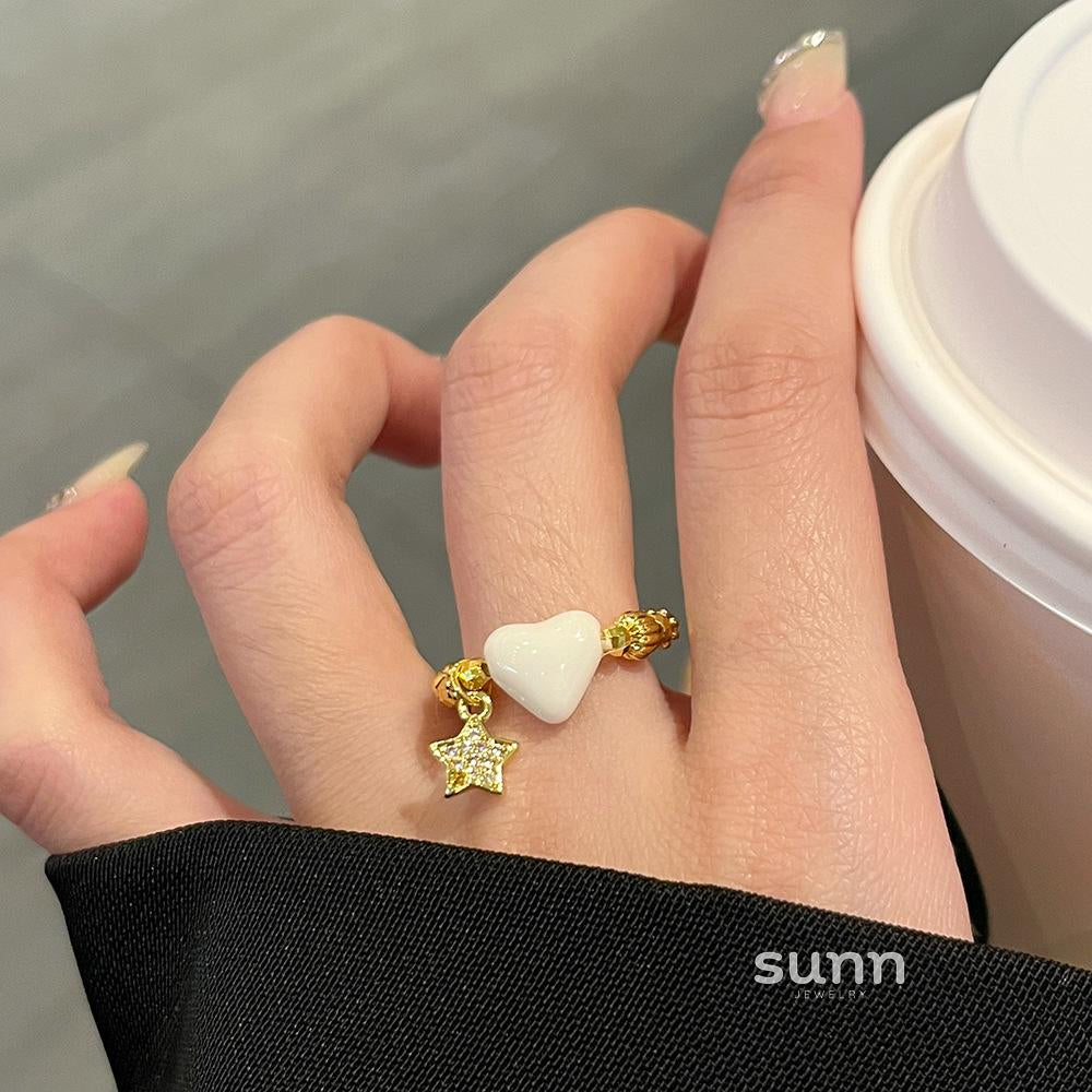 Zakiyah Beaded Gourd Ring [JL6VU79M]