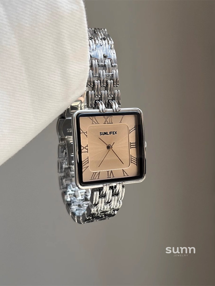 Zalaya Minimalist Square Watch [YNIIF9JP]