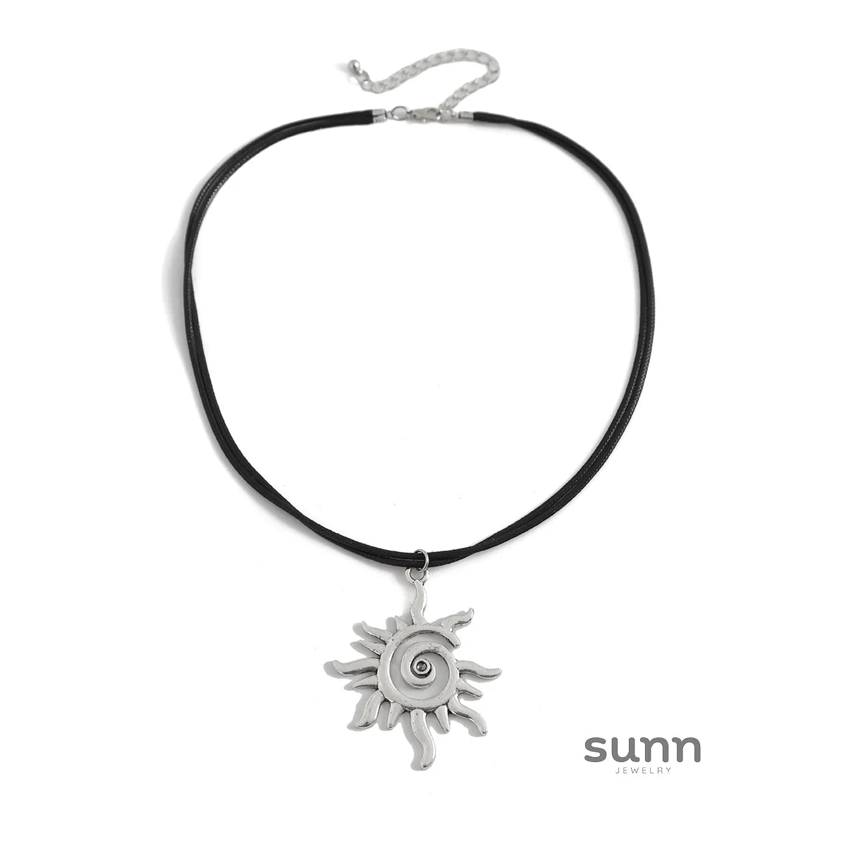 Zalia Sunflower Pendant Necklace