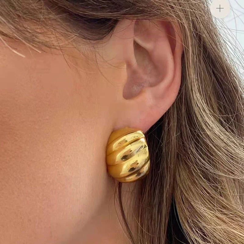 Zamora Bee & Croissant Earrings