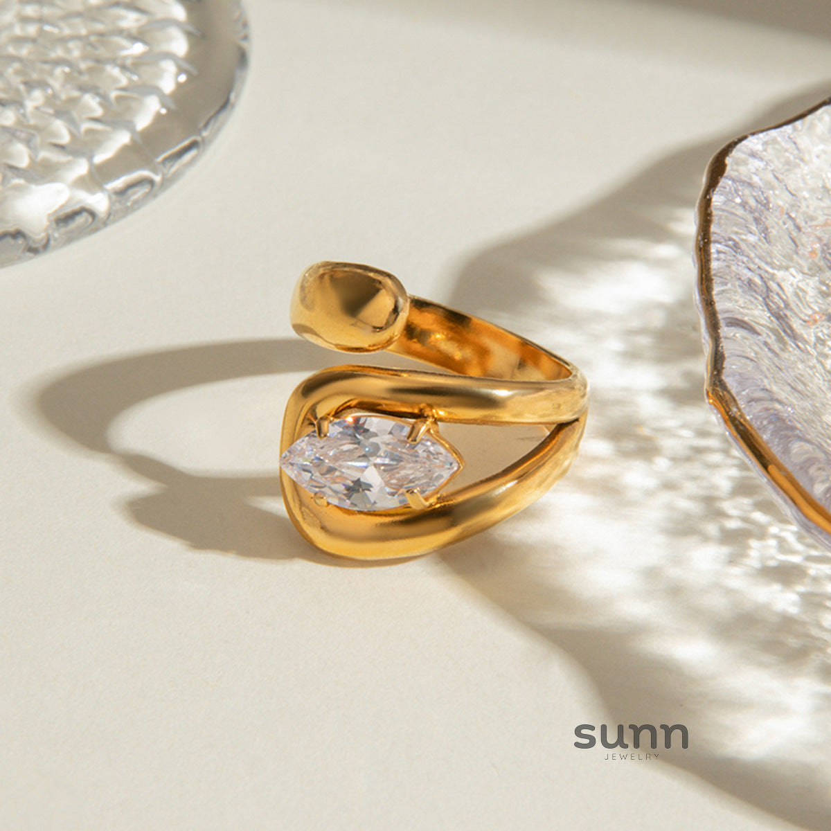 Zamora Zircon Dainty Ring [WNGT1RCL]