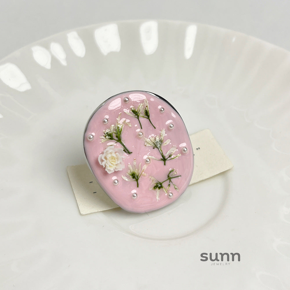 Zamya Chinoiserie Bloom Ring [FI28A6VF]