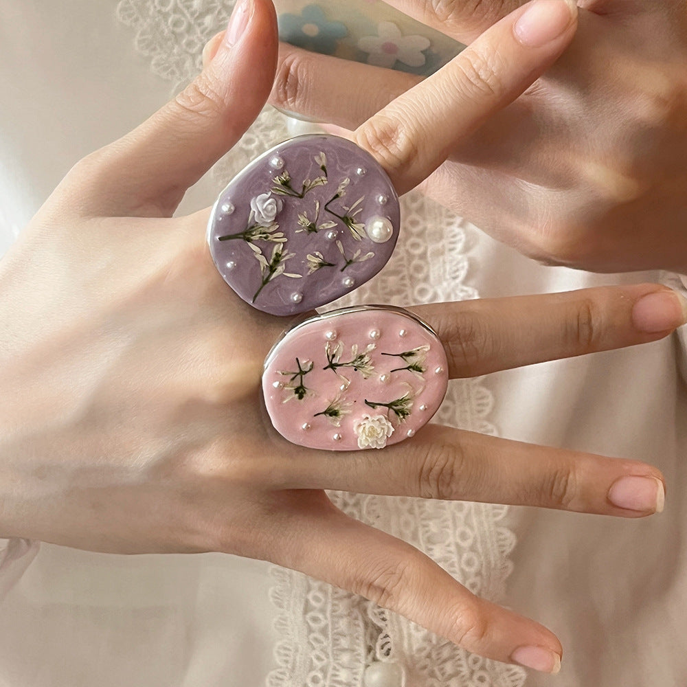 Zamya Chinoiserie Bloom Ring [ZUKENMWR]