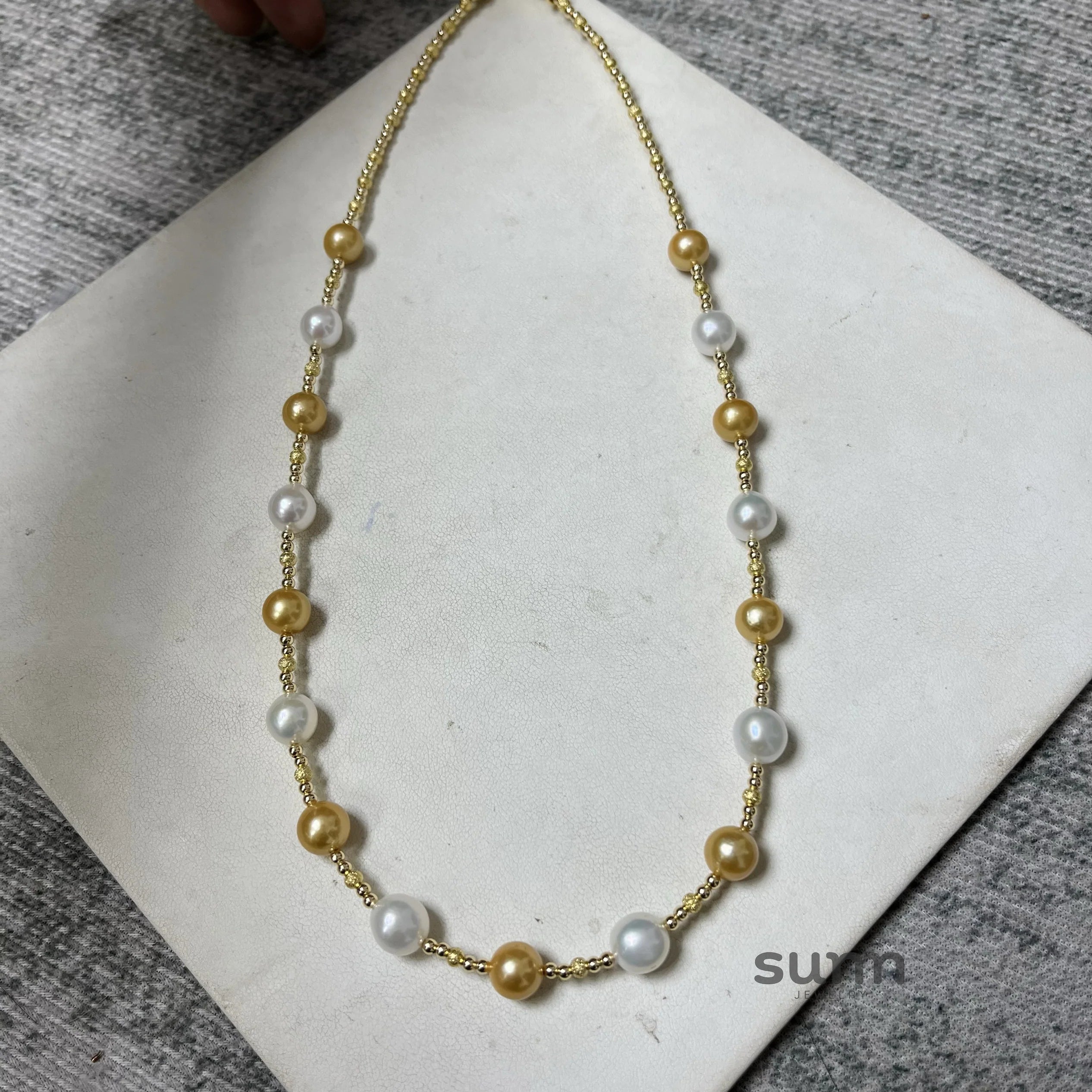 Zamya Mixed Pearl Necklace