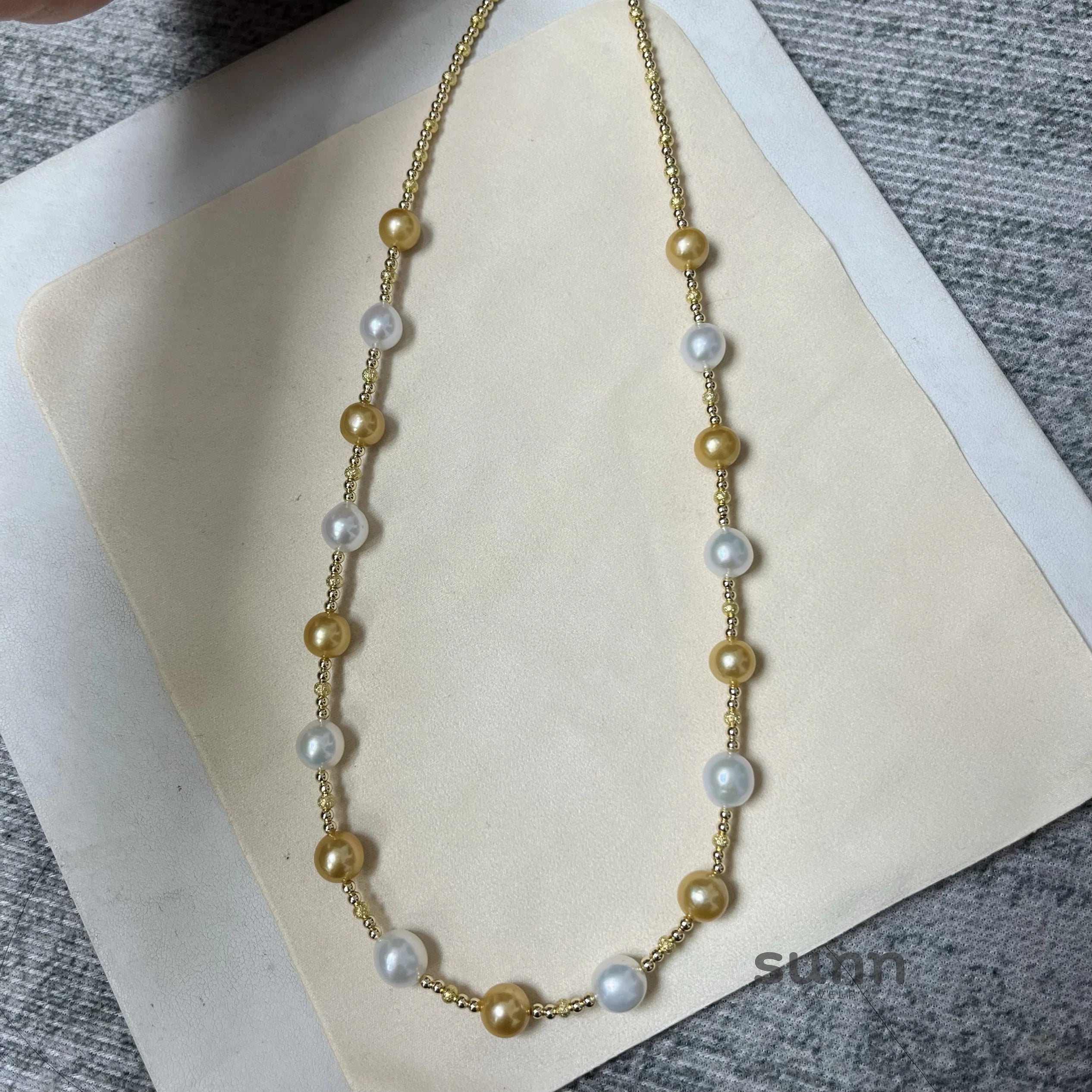 Zamya Mixed Pearl Necklace
