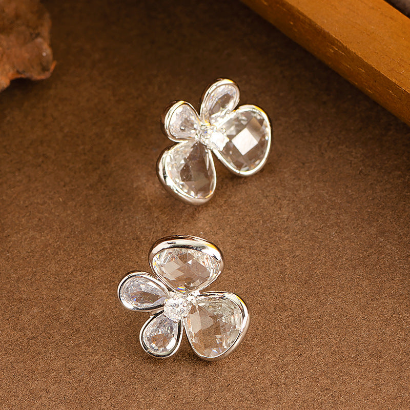 Zaniah Crystal Bow Earrings [X218TEJW]