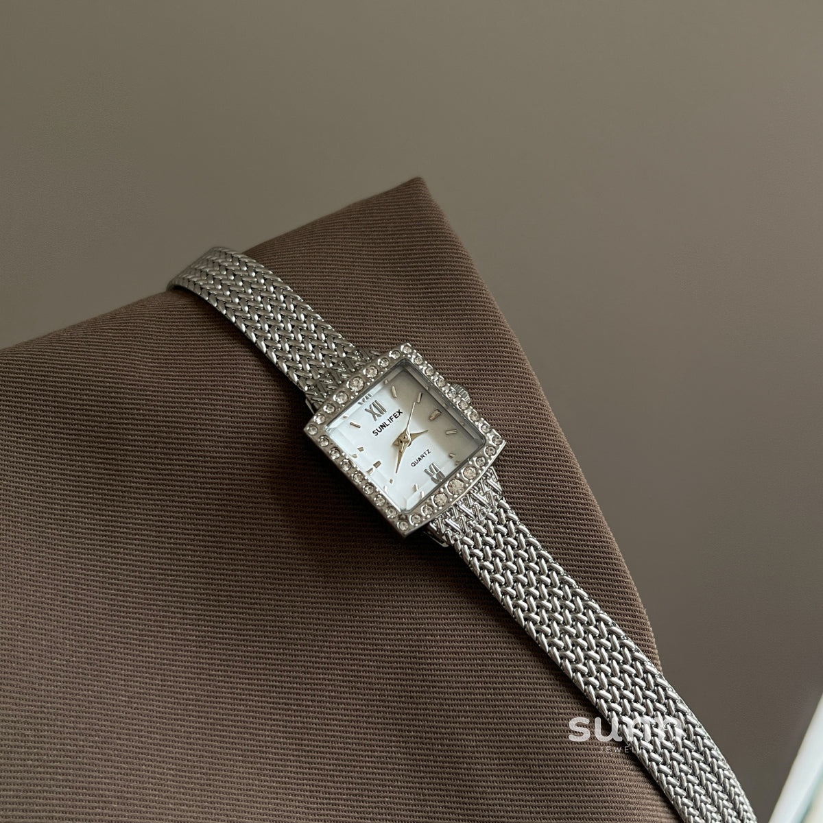 Zaniah Square Pearl Watch [371BJ3K6]