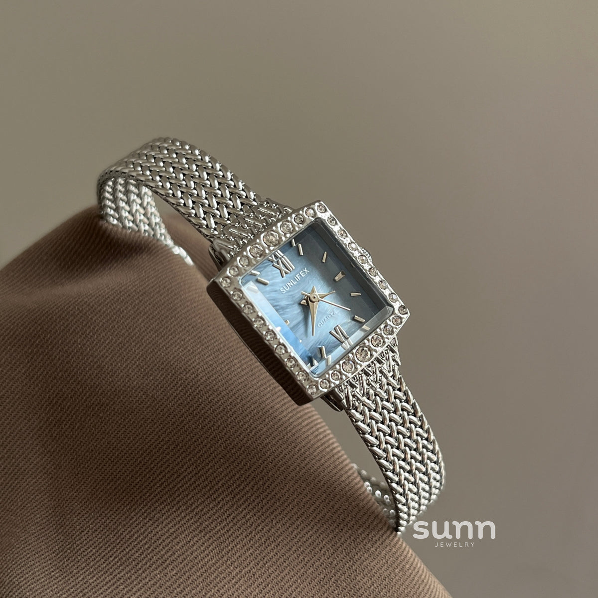 Zaniah Square Pearl Watch [6WC9Q6MB]