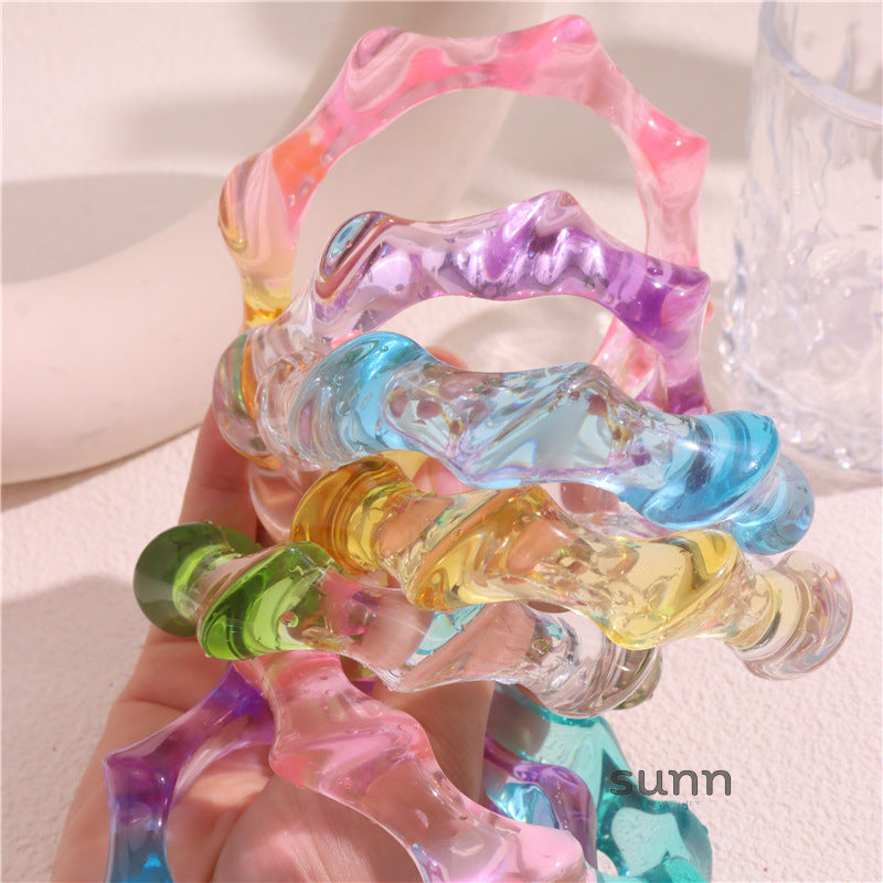 Zanyah Aurora Resin Bracelet [E5ESP2KY]