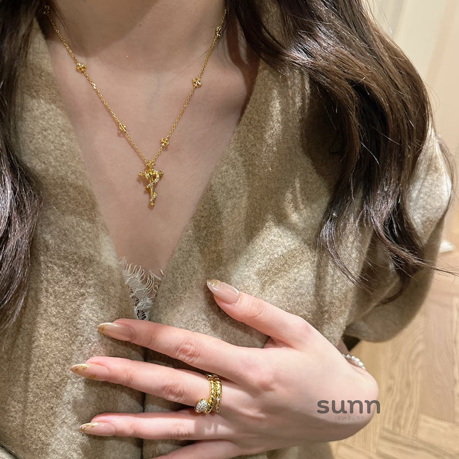 Zariya Spirit Snake Necklace Set [TDNLMX6T]