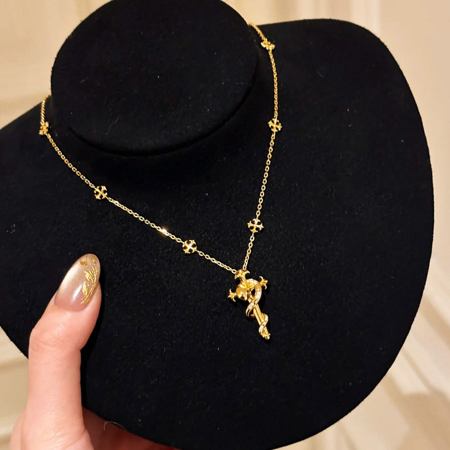 Zariya Spirit Snake Necklace Set [8OAQBOFC]