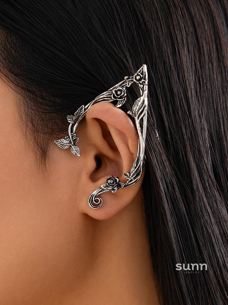 Zariyah Retro Contour Ear Clip [RHG3T3Q3]