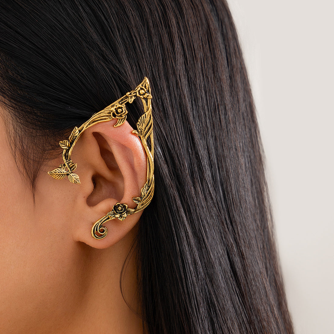 Zariyah Retro Contour Ear Clip [0FEO0Y0C]