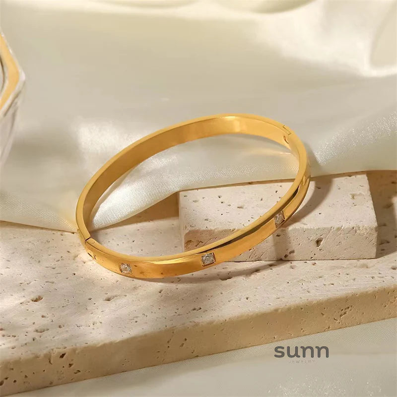 Zariyah Vintage Inlaid Bracelets