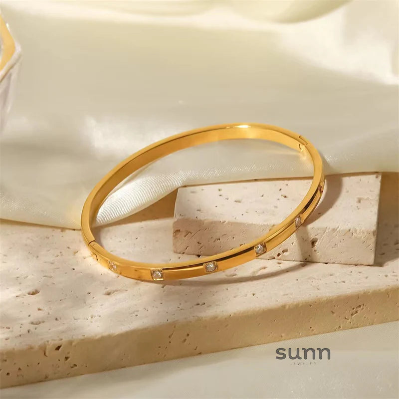 Zariyah Vintage Inlaid Bracelets