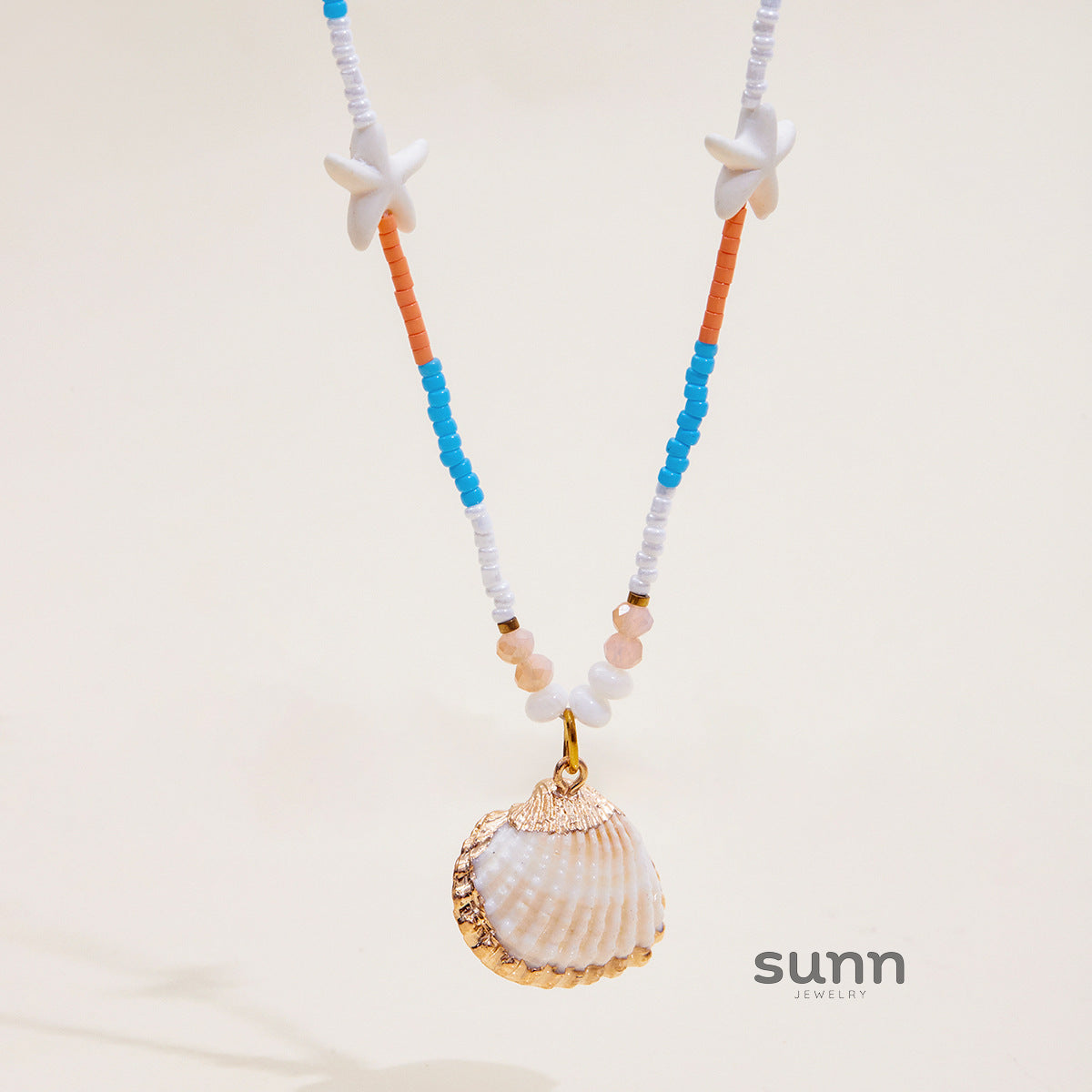 Zarriah Delicate Coastal Charm Necklace [7WBLFIT5]