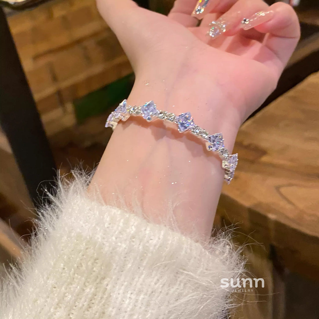 Zaylie Dazzling Zircon Bracelet [N1KG5TDE]